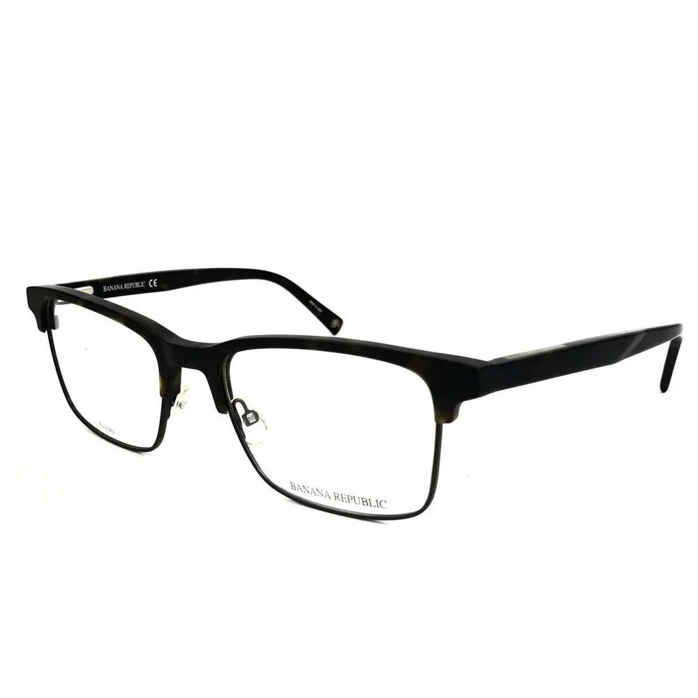 Banana Republic Eyeglasses Frames BR104 086 Brown Tortoise Rectangle 54-19-145